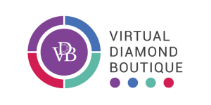 virtual diamond boutique logo