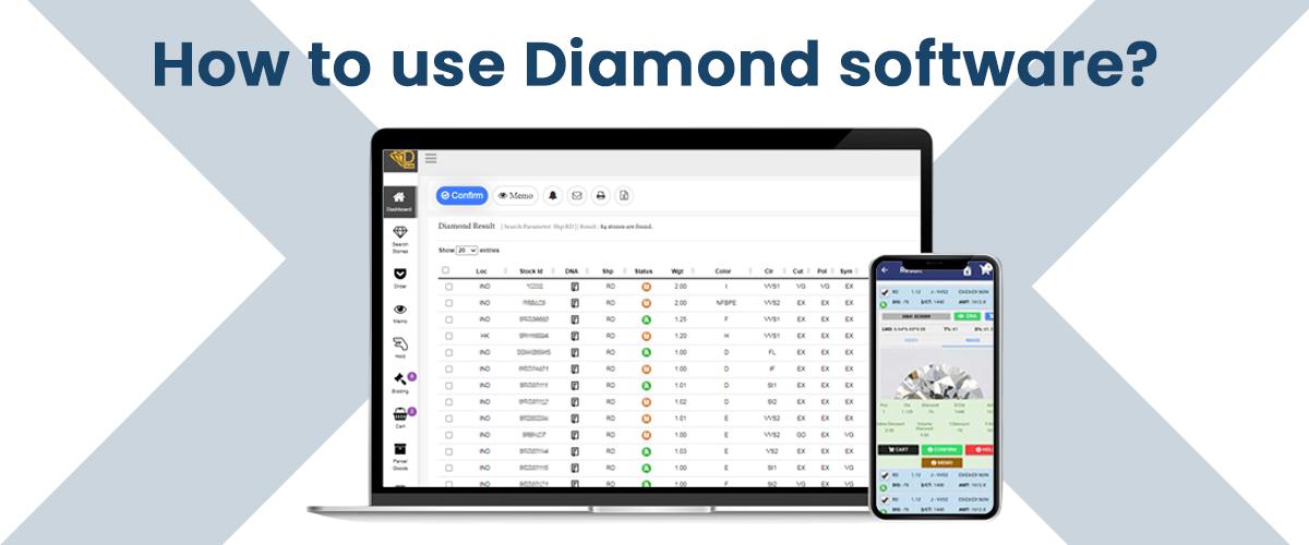 How to use Diamond software?     