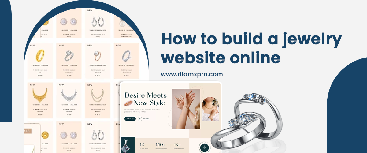 How to build a jewelry website online?