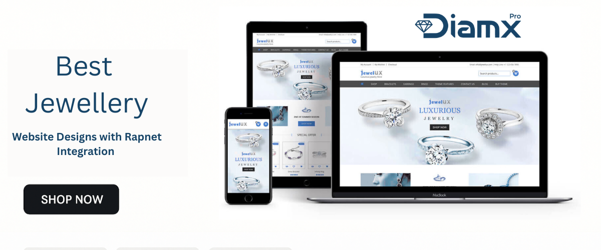 Best Jewellery Website Designs with Rapnet Integration